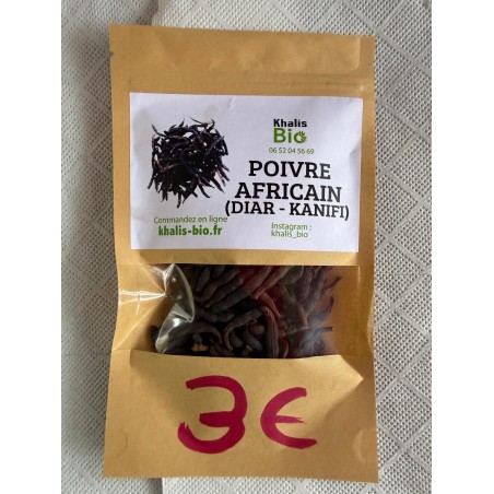 Poivre africain ou poivre long